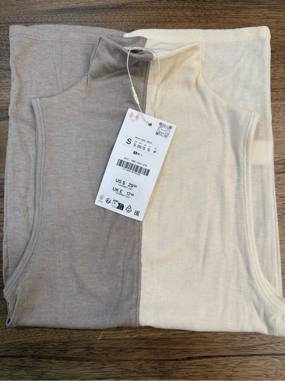 Zara Halter Sleeveless Top